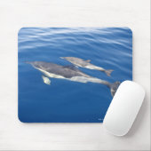 Häufiger Delphin in der Straße Mousepad (Mit Mouse)
