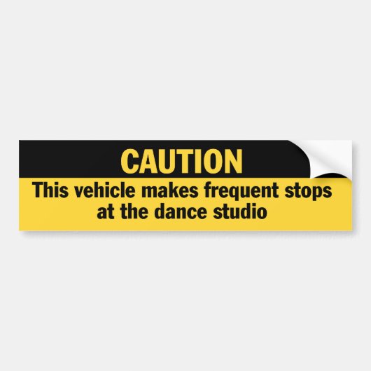 Häufiger Endtanz-Studio-Autoaufkleber Autoaufkleber (Vorne)