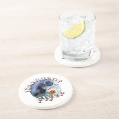 Häufiger Flyer Halloween Rotzspieß Broomstick Getränkeuntersetzer (Seite)