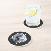 Häufiger Flyer Halloween Rotzspieß Broomstick Getränkeuntersetzer (Seite)