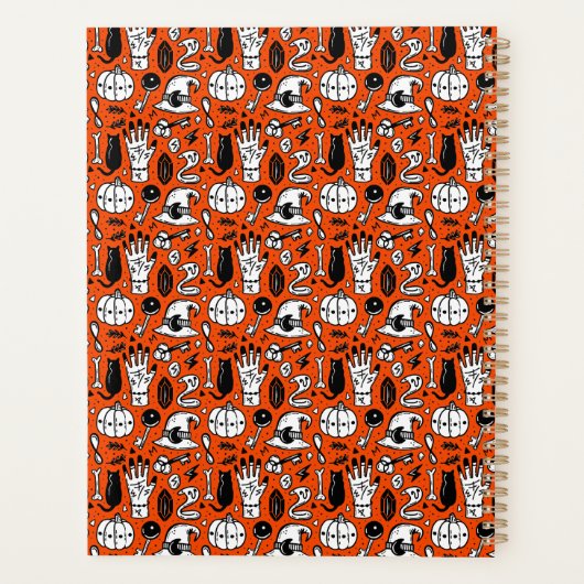 Häufiger Flyer Halloween Rotzspieß Broomstick Planer (Rückseite)