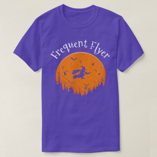 Häufiger Flyer Hexenfeuer Halloween 2353 T-Shirt (Design vorne)