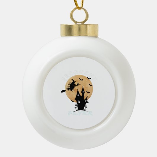 Häufiger Flyer Hexenhaut T - Shirt Perfect Keramik Kugel-Ornament (Vorderseite)