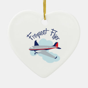Häufiger Flyer Keramikornament