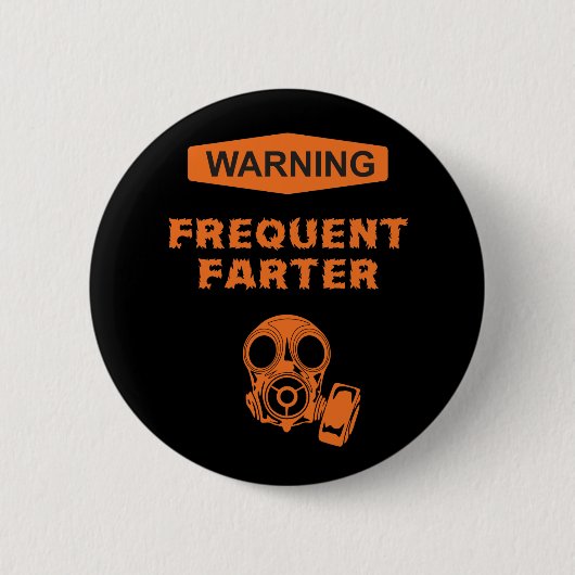Häufiger Furz-Knopf Button (Vorderseite)