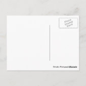 Häufiger sitzen postkarte (Rückseite)