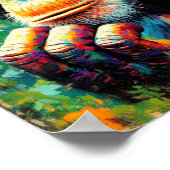 HÄUFIGES CHIMPANZEI 2 POSTER (Ecke)