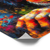 HÄUFIGES CHIMPANZEI 3 POSTER (Ecke)