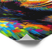 HÄUFIGES CHIMPANZEI 4 POSTER (Ecke)