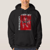 Häufigkeit Anomalie Wissenschaft Abstrakt Streetwe Hoodie (Vorderseite)