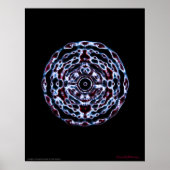 Häufigkeit des dritten Auges und der Kronen Chakra Poster (Vorne)