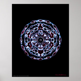 Häufigkeit des dritten Auges und der Kronen Chakra Poster