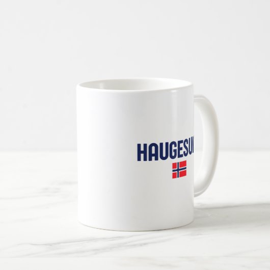 HAUGESUND Norwegen Kaffeetasse (VorderseiteRechts)