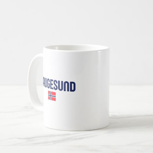 HAUGESUND Norwegen Kaffeetasse (Vorderseite Links)