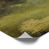 Haugfoss in Norwegen, 1827 Poster (Ecke)