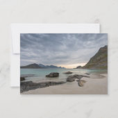 Haukland Beach Card (Vorderseite)