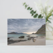 Haukland Beach Card (Stehend Vorderseite)