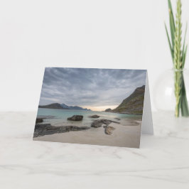 Haukland Beach Karte