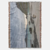 Haukland Beach Lofoten Decke (Vorderseite Vertikal)