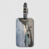 Haukland Beach Lofoten Gepäckanhänger (Vorderseite Vertikal)