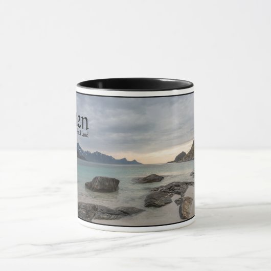 Haukland Beach Tasse (Zentrum)