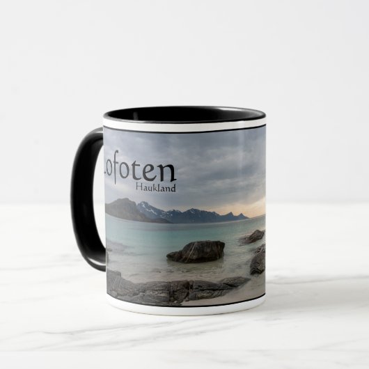 Haukland Beach Tasse (Vorderseite Links)