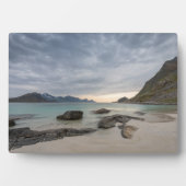 Haukland Lofoten Fotoplatte (Vorderseite)
