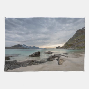 Haukland Lofoten Geschirrtuch