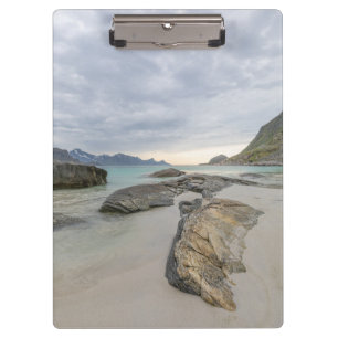 Haukland Lofoten Klemmbrett