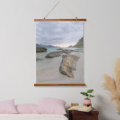 Haukland Lofoten Wandteppich Mit Holzrahmen (Schlafzimmer)