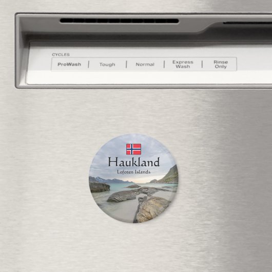 Haukland Souvenir Magnet (In Situ (Geschirrspüler))