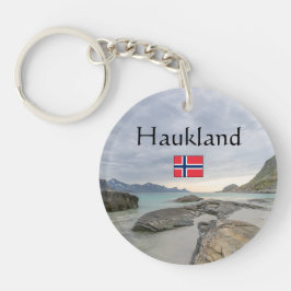 Haukland Souvenir Schlüsselanhänger