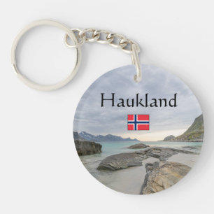 Haukland Souvenir Schlüsselanhänger