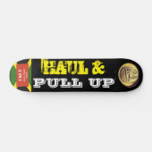 HAUL & PULL UP Skateboard, 7¾ Zoll Deck Skateboard (Horizontal)