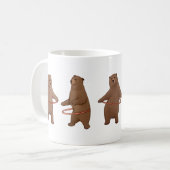 Haulbär Kaffeetasse (Vorderseite Links)