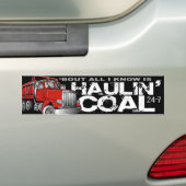 HAULIN' COAL AUTOAUFKLEBER (Auf Auto)
