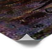 Hauling a Boat Ashore, Honfleur, 1864 Poster (Ecke)