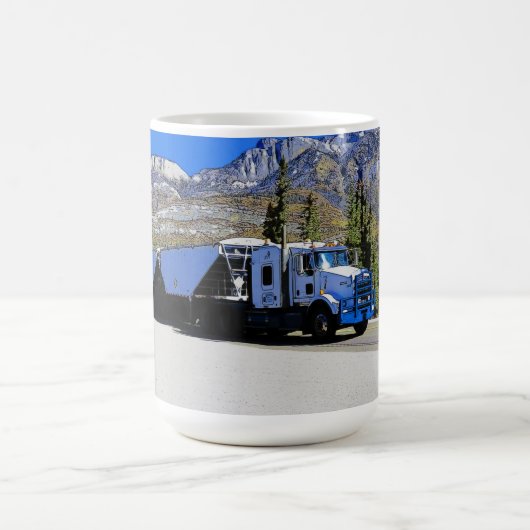Hauling the Grain - LKW-Fahrer Kaffeetasse (Mittel)