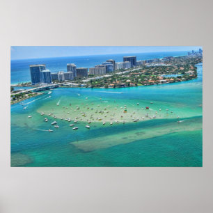Haulover Sandbank Poster