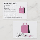 Haultastic Promo-Karten Visitenkarte (Vorne/Hinten)