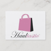 Haultastic Promo-Karten Visitenkarte (Rückseite)