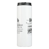 Haunchshwood-Ziegelsteine und -Tile-Logo (Nuneaton Thermosbecher (Rückseite)