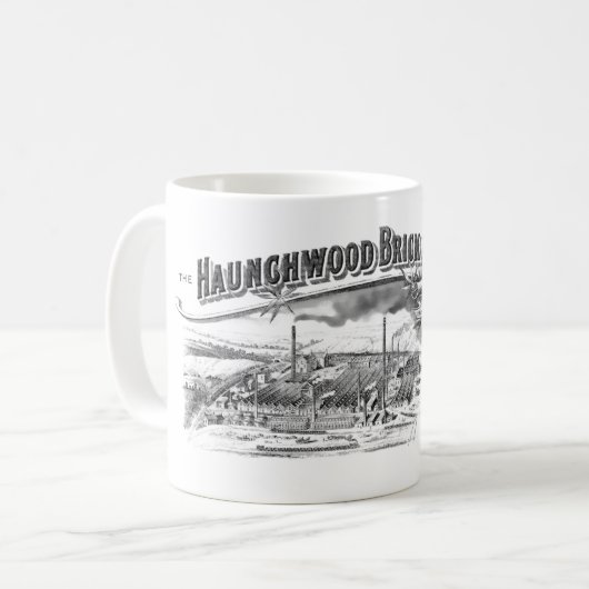 Haunchwood Brick and Tile Co Ltd (Nuneaton) Kaffee Kaffeetasse (Vorderseite Links)