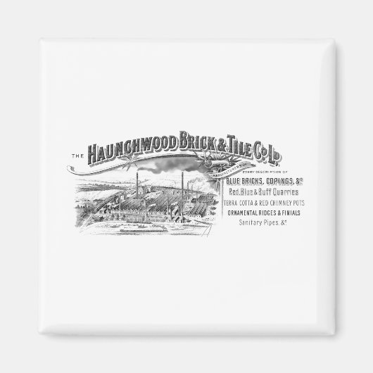 Haunchwood Brick and Tile Co Ltd (Nuneaton) Magnet (Vorne)