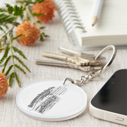 Haunchwood Brick and Tile Nuneaton Schlüsselring (Vorderseite rechts)