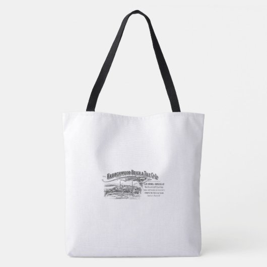 Haunchwood Brick and Tile Nuneaton Tote Bag Tasche (Rückseite)