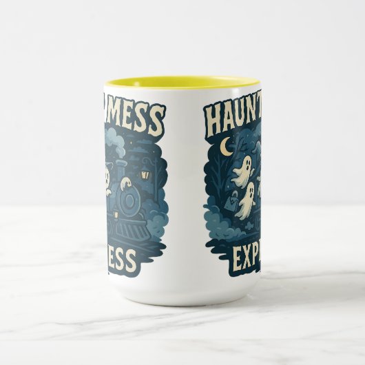 Haunt Mess Express | Halloween Tasse (Zentrum)