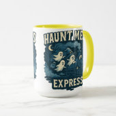 Haunt Mess Express | Halloween Tasse (VorderseiteRechts)