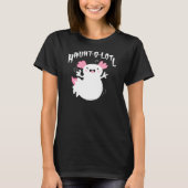 Haunt-O-Lotl Ghost Axolotl T-Shirt (Vorderseite)