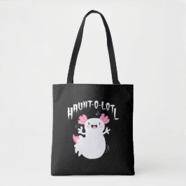 Haunt-O-Lotl Ghost Axolotl Tasche